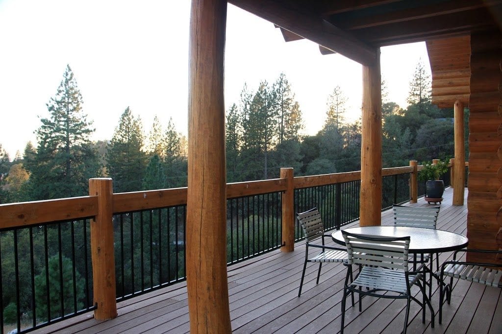 Deck at Courtwood Inn