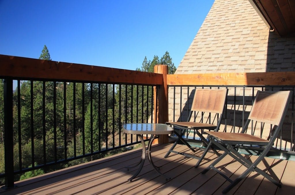 Wimbledon Room's private deck 