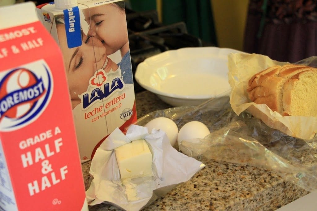 French toast ingredients