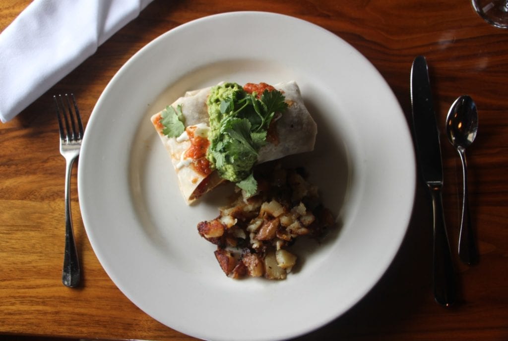 Breakfast at MacCallum House Restaurant: Lupe's Burrito
