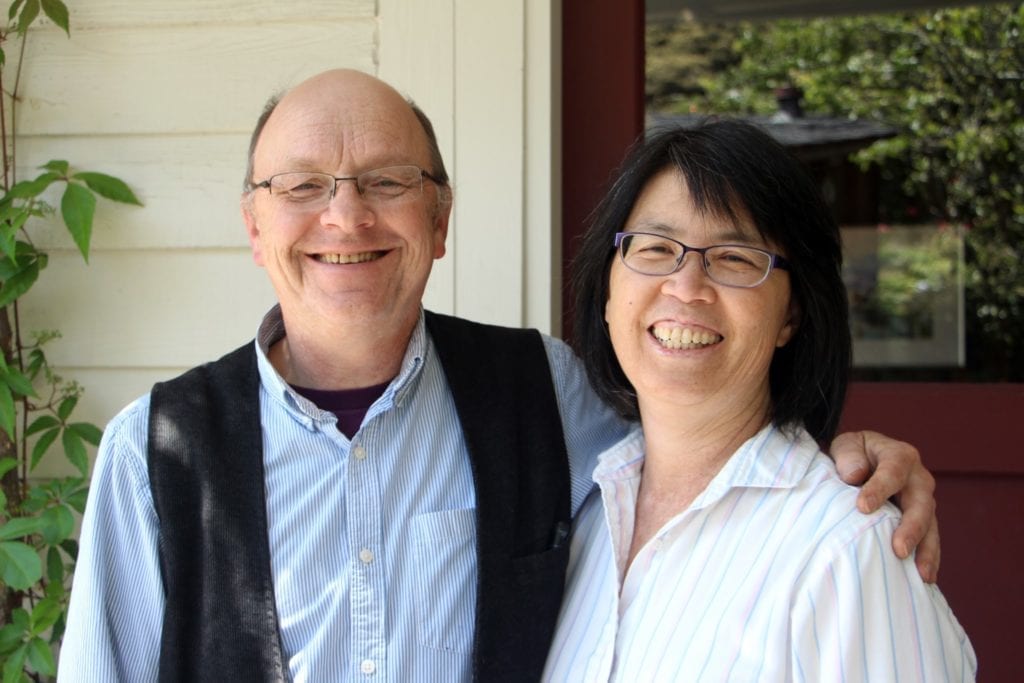 Eric Hillesland and Elaine Wing-Hillesland