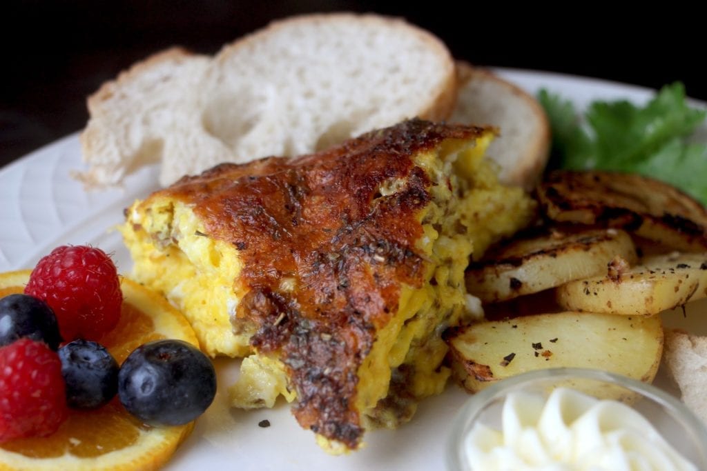 Act two of breakfast at the Westport Hotel