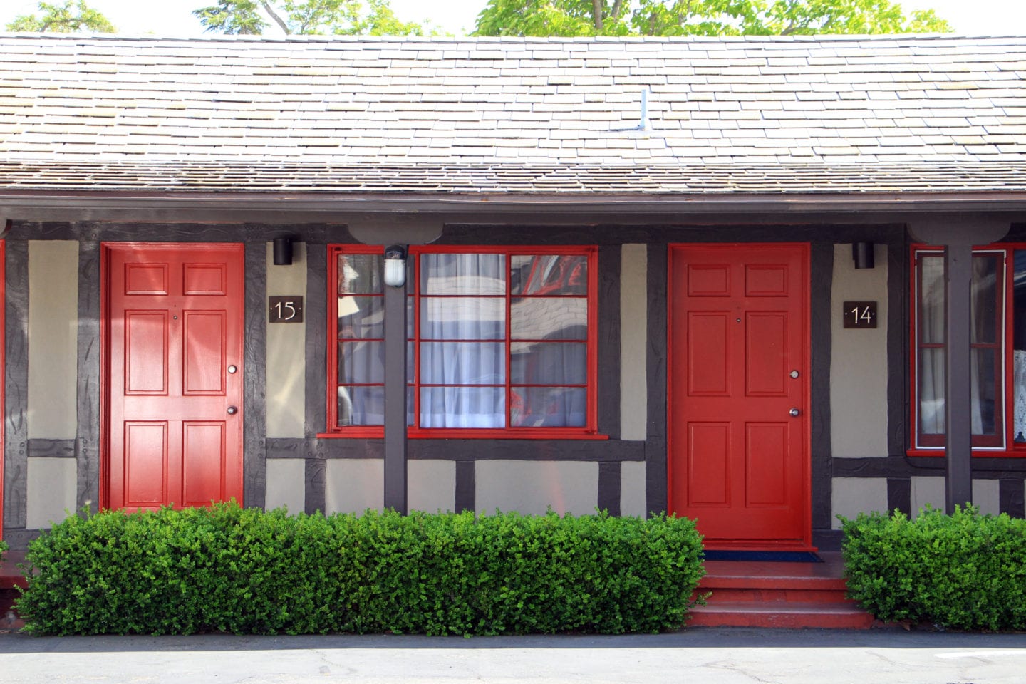 Exterior detail of the Hamlet Inn